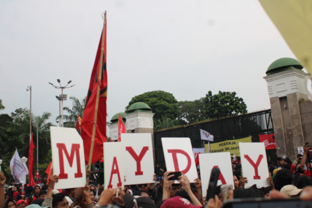 Manifestasi Reforma Agraria di Aspal Panas May Day img 9725